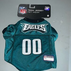NFL official Philadelphia Eagles Dog Jersey. length is 6-9” dogs
